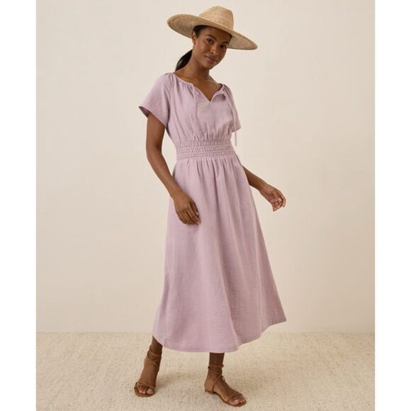 Pact Dresses & Skirts - Pact Lavender Midi Dress